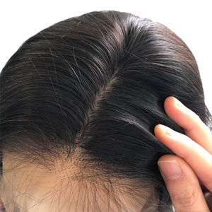 Perruques en cheveux humains couleur naturelle, prix de gros, cheveux brésiliens vierges, perruque médicale en soie pour l'<span class=keywords><strong>alopécie</strong></span> - Product Image 1