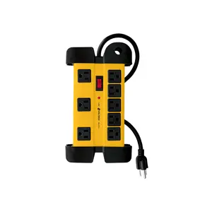Maître avec 12 unités multi-contact 14 AWG suppresseur de surtension industriel 8 entrées - Product Image 1