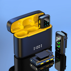 Jingying J28 inalámbrico Lavalier cámara profesional teléfono <span class=keywords><strong>celular</strong></span> <span class=keywords><strong>Audio</strong></span> <span class=keywords><strong>Video</strong></span> grabación Mini micrófono para teléfono móvil - Product Image 6