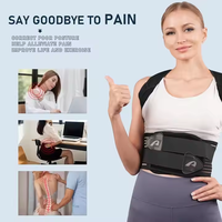 Correcteur de posture en néoprène, sangle de soutien pour redresser le dos, ceinture légère et respirante, unisexe, pour usage sportif