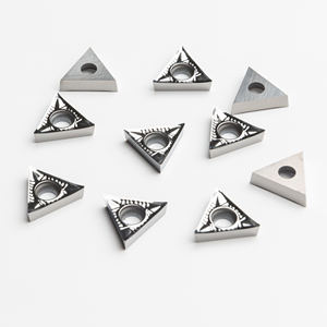 K10 TCGT090204-AL K10 Inserts en carbure de forme triangulaire pour tour CNC, outils de tournage pour l'<span class=keywords><strong>aluminium</strong></span> - Product Image 1