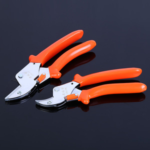 Old Partner Pruning Shears Stainless Steel Orange Handle 10-20mm Fruit Picker Straight And Curved - Product Image 1