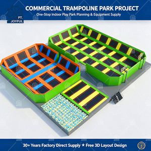Parque de Trampolines Comercial Interior para Niños y Adultos, Parque de Diversiones Familiar - Product Image 2