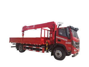 מנוף הידראולי כבד 8/10/<span class=keywords><strong>12</strong></span> טון המותקן על משאית, מנופי זרוע מפרקית המותקנים על משאית עם זרוע טלסקופית הידראולית - Product Image 1