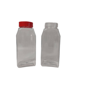 Rõ ràng và an toàn chai nhựa container với Shaker nắp để lưu trữ gia vị, các loại thảo mộc và gia vị bột - Product Image 2