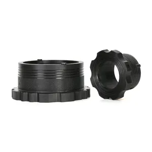 도매 신소재 파이프 피팅 HDPE 플랜지 PE80/PE100 공장 전기 융합 플랜지 125mm HDPE 파이프 피팅