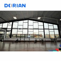 Bâtiments en acier de qualité supérieure à montage facile pour bureaux, hangars d'avions et bâtiments métalliques 24x30x12