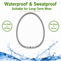 Collier Magnétique Thérapeutique en Silicone en Gros avec Aimant Intégré en Acier Inoxydable 316L – Soutien à la Récupération et Colliers Tendance