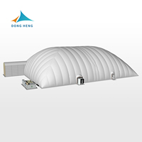 Dôme à membrane autoportante moderne en PVDF personnalisé, ignifuge, résistant aux UV, isolé, écologique, pour stade sportif et entrepôt