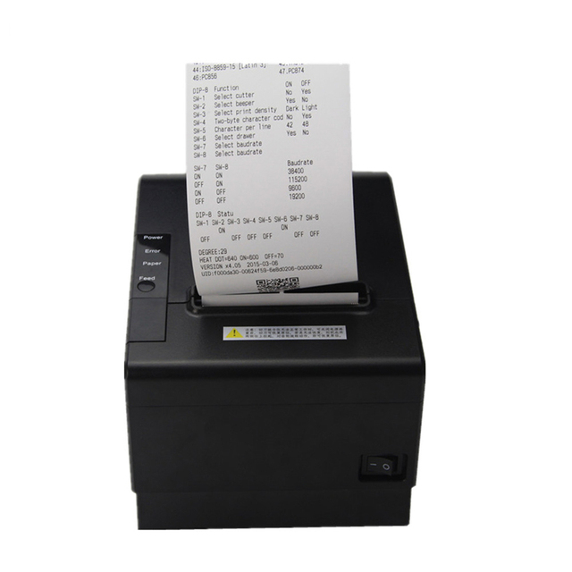 203dpi Thermal Printer Mechanism JP-80H 80mm Table Model Pos  Receipt Thermal Printer