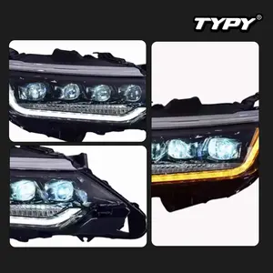 ไฟหน้ารถยนต์ TYPY สำหรับปี 2015-2018 12V 8000K อัพเกรด ปรับแต่งใหม่ ไฟ DRL แบบไดนามิก ไฟเลี้ยว LED อุปกรณ์ตกแต่งรถยนต์ - Product Image 5