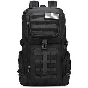 Sac à dos tactique unisexe doublure en polyester sac d'équipement d'assaut de randonnée pour hommes sac à dos étanche taupe pour les aventures en plein air - Product Image 4