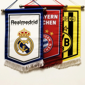 Флаги для обмена спортивными мероприятиями, поддерживающие национальные команды/клубы/школьные команды, Настраиваемые яркие цвета, устойчивый к выцветанию полиэстер - Product Image 1