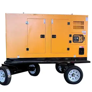 Set generator diesel 80KW, dengan daya cadangan darurat memulai sendiri 100KVA daya kuat forkins