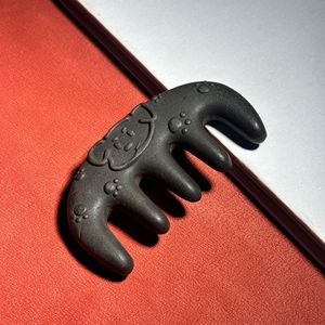 Peines de masaje herbales He Shou <span class=keywords><strong>Wu</strong></span> hechos a mano por el fabricante para el cuidado del cabello negro, moxibustión herbal china directa - Product Image 5