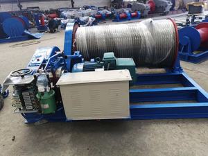 Tời phanh đôi 20 tấn với chiều cao nâng 100 mét và tời điều khiển không dây chậm với dây cáp 200 mét - Product Image 5