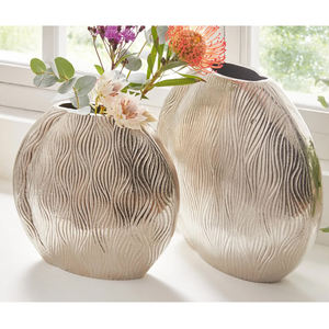 Nouveau design de pots de fleurs en aluminium pour la décoration intérieure, meilleure vente, Vases de décoration de salon, vaisselle moderne - Product Image 2