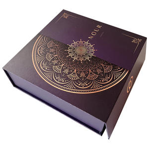 กล่องกระดาษแข็งรูปทรงหนังสือกล่องของขวัญแม่เหล็กบรรจุภัณฑ์แบบหรูหราออกแบบได้ตา<span class=keywords><strong>ม</strong></span>ต้องการ - Product Image 4