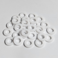 XET Custom Plastics Ptfe Bushings Gaskets Flat Washers Support Rings Ptfe Seals