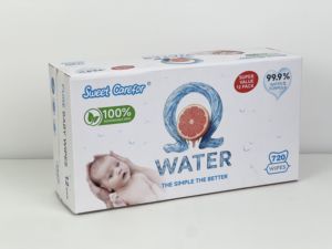 99.9% eau purifiée bébé lingette avec 0.1% <span class=keywords><strong>extrait</strong></span> de pépins de <span class=keywords><strong>pamplemousse</strong></span> pur bébé lingettes humides originales 60 pièces - Product Image 3