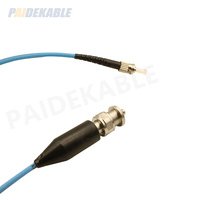 Cable de Fibra Óptica ROV de 1 SMF con Conductor de Cobre PUR de Una Sola Capa Equipado con Conectores Subacuáticos