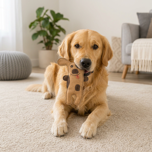 Jouets pour chiens en daim véritable, vente en gros, marque privée, fabricant de jouets pour animaux de compagnie OEM, Divine International - Product Image 1