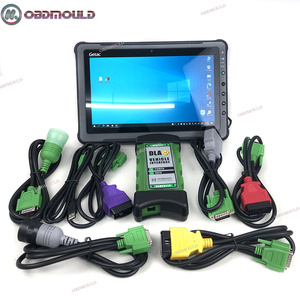 Interface de diagnostic pour véhicule forj-pro J1309 DLA+2.0, logiciel le plus récent, outil de diagnostic pour camions lourds et tablette F110 - Product Image 3