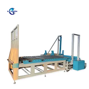 Wood Plate Stacker Timber Palletizer Plate Stacking Pelletizing Machine Price For Sale