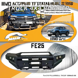 Nouveau <span class=keywords><strong>pare</strong></span>-chocs avant 4x4 pour BYD SHARK Pickup, en acier et plastique, pour tout-terrain, overlanding, réparation en atelier, protection de la carrosserie extérieure. - Product Image 2