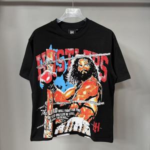 Camisetas de Alta Calidad 100% Algodón para Hombre, Ropa Urbana, Camisetas Gráficas Y2K, Camisetas Extra Grandes, Camiseta Life Hustlers para Hombre - Product Image 2