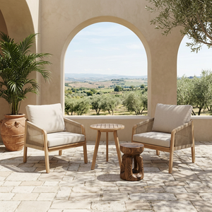 Luxury Contemporary <b>Foldable</b> Acacia <b>Wood</b> Eco-friendly Teak <b>Wood</b> Frame Outdoor Furniture Set Garden Sofa Dining <b>Table</b> Chair for - Product Image 3