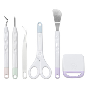 DIY Sticker Kit 6 Piece Set Stainless Steel Tools For Paper Crafts Home Use - Product Image 4