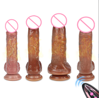 S-HANDE Stoßender Flüssigsilikon-Heizdildo Realistischer Großer Silikon-Dildo für Frauen Vibrator für Frauen und Männer 12 Zoll