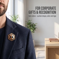Épinglette en émail dur personnalisée OEM, badge de revers en métal avec logo personnalisé pour cadeau d'entreprise