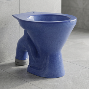 EWC European Water Closet Rustic Vitrosa Red Color Ceramic Floor Mounted Dual-Flush Siphon P/S Trap Toilet - Product Image 5