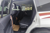 Voiture d'occasion haut de gamme Toyota Prado 2019 blanche 3.5L TX-L, exportation de voitures d'occasion