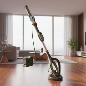 <span class=keywords><strong>Ponceuse</strong></span> à cloisons sèches industrielle à perche, vitesse réglable, avec disques de ponçage, longue portée - Product Image 4