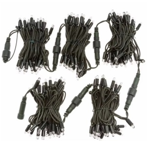 Cadena de luces LED de alambre de goma de 10M IP65 impermeable 220V luces de Navidad para exteriores mercado de la UE Navidad - Product Image 6