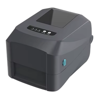 Printer Label Barcode Desktop Gainscha GS-2406T ABS 4 Inch Thermal Transfer 203DPI untuk Gudang dan Inventaris