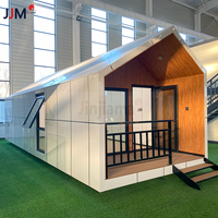 Villa préfabriquée de luxe JJM, maison portable pliable et extensible, mini-maison stable, conteneur habitable préfabriqué