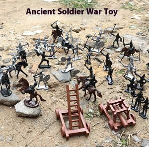 Ensemble <span class=keywords><strong>de</strong></span> figurines <span class=keywords><strong>de</strong></span> soldats militaires anciens, 34 pièces, échelle 5,5-8,5 cm, PE, 6 styles, <span class=keywords><strong>2</strong></span> couleurs, miniatures réalistes et durables, pour enfants <span class=keywords><strong>de</strong></span> 8 ans et plus - Product Image 4