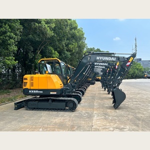 Excavatrice sur chenilles HYUNDAI HX60PRO 6 tonnes neuve, machine de construction de haute qualité, prix le plus bas - Product Image 2