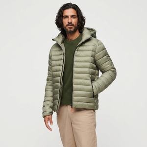 New Design Fashion Wholesale Custom Puffer <b>Jacket</b> <b>Men</b> Quilted Puffer <b>Jacket</b> With Hood <b>White</b> Puffer <b>Jacket</b> For Man - Product Image 1