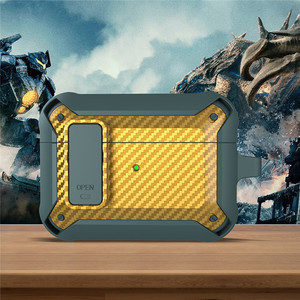 Housse de protection Portable en TPU souple avec revêtement en caoutchouc, étui de charge pour écouteurs avec porte-clés <span class=keywords><strong>mousqueton</strong></span> pour <span class=keywords><strong>Airpods</strong></span> 3 - Product Image 5