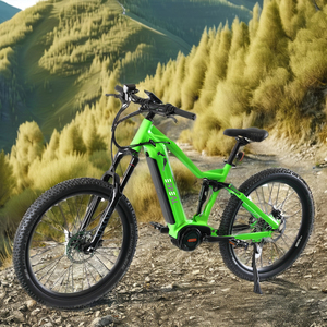 Ezreal 48V 1000W giữa động cơ xe đạp leo núi điện 17.5 AH bafang động cơ trung tâm thủy lực giảm xóc 60 km phạm vi cho mỗi khung điện - Product Image 2