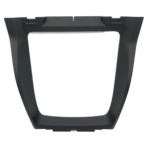 Bmw X5 X6 E70 E71 Cup Holder Outer <b>Frame</b> <b>Black</b> Carbon Fiber Texture Center Stack Trim Panel 51169129401 - Product Image 1