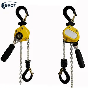 Baot Mini Chain Hoist Roller Shutter Pintu Manual Chain Hoist Lever Hoist