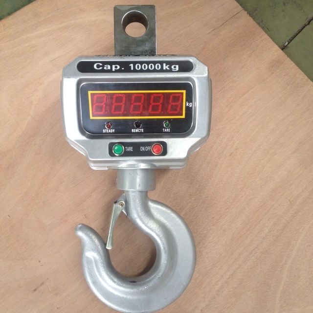 Electric Crane Scale/Digital Wireless Hoist Scale 1 Ton for Whole Sale with Low Price