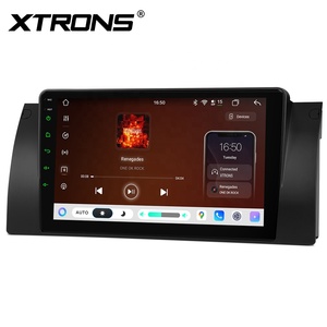 XTRONS 9" UNISOC 7865 Double Bluetooth Écran QLED 8+128GB Global 4G AKM DSP Système de navigation stéréo Android pour voiture BMW X5 E53 - Product Image 4