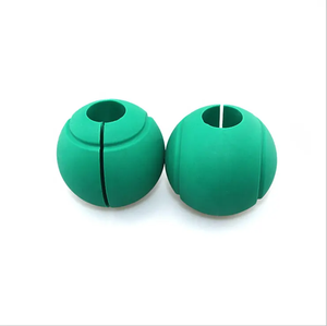 Venta al por mayor gimnasio equipo de fitness colorido entrenamiento de fuerza mancuernas empuñaduras gimnasio silicona barra grasa agarre - Product Image 1